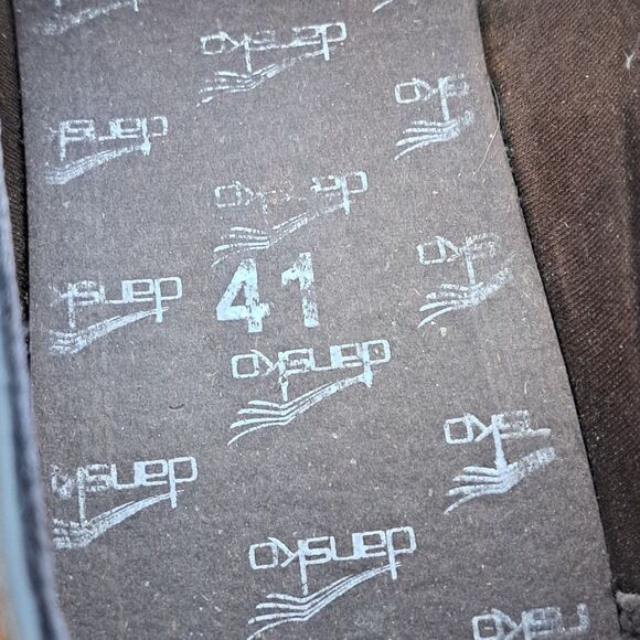 Dansko Olivia Women’s 11–11.5 41 Calf Hair Cheetah Print Leather Slip-On Loafers - Picture 8 of 10